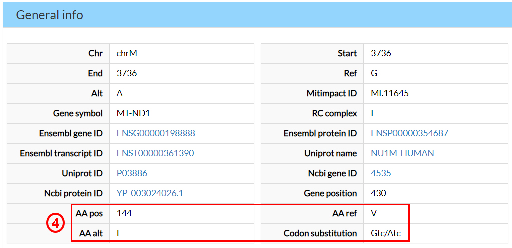 general info on the variant